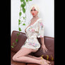 MyRealDolls Jenna Model, world's tallest sex doll, realistic silicone body with detailed facial features, lifelike design.