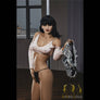 MyRealDolls Karine Petite sex doll with realistic face and body, featuring detailed facial features and lifelike skin.