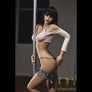MyRealDolls Karine Petite sex doll with realistic facial features, blonde hair, and detailed body design for lifelike appearance.