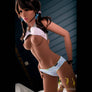 Katie Petite Sex Doll by MyRealDolls, featuring realistic silicone skin, detailed facial features, and petite body for lifelike appearance.