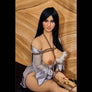 MyRealDolls Katy BDSM sex doll with realistic features, detailed face, and black hair, designed for adult pleasure.