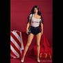MyRealDolls Kennedy brunette sex doll with realistic facial features, lifelike body, and detailed anatomy for adult pleasure.