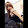 Realistic Kiera tall sex doll by MyRealDolls with detailed face, long hair, and life-like body in a lifelike pose.