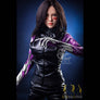 MyRealDolls Kiko War Knight sex doll with realistic facial features, detailed armor, and lifelike body posing on a neutral background.