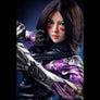 MyRealDolls Kiko War Knight sex doll with realistic facial features and detailed armor, showcasing a lifelike, high-quality doll design.