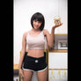 MyRealDolls Kira Japanese sex doll with realistic features and detailed design, showcasing her head, torso, and lifelike appearance.