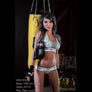 Realistic Lindsey Fit sex doll by MyRealDolls featuring detailed facial features and a lifelike body pose.