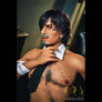 Realistic Logan male sex doll by MyRealDolls, featuring detailed facial features and a life-like body pose.