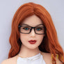 Realistic red-head sex doll from MyRealDolls, featuring detailed facial features and body, designed for adult intimacy.