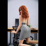 Red-head sex doll from MyRealDolls featuring realistic facial features and detailed body, designed for adult intimacy.
