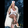 MyRealDolls Marta sex doll dressed as a hot nurse, featuring realistic facial details and lifelike body proportions.