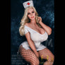 MyRealDolls Marta sex doll dressed as a nurse with realistic facial features and lifelike body, designed for adult use.