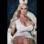 MyRealDolls Marta sex doll dressed as a hot nurse with realistic features and detailed body design.