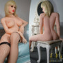 Realistic Mindy Piper sex doll by MyRealDolls featuring detailed facial features and lifelike body with realistic skin texture.
