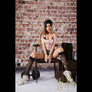 Noella Skinny Sex Doll from MyRealDolls with realistic facial features, blonde hair, and a slender body, designed for adult use.