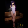 Realistic Olivia Elf sex doll by MyRealDolls, featuring detailed facial features, elf ears, and a lifelike body.