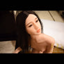 MyRealDolls Rosalie flat-chested sex doll featuring realistic facial features and detailed body design.