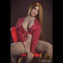 Realistic Rosie Red-Head Sex Doll by MyRealDolls, showcasing detailed facial features and lifelike body in a high-quality image.