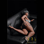 Realistic Ruby Muscular Sex Doll by MyRealDolls featuring detailed facial features and muscular body for lifelike appearance.