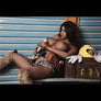 MyRealDolls Sam Tanned sex doll with realistic features, detailed face, and life-like body for adult use.