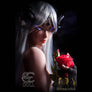 MyRealDolls Samantha Elf Princess sex doll with detailed facial features and elf-themed costume, realistic and life-sized.