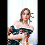 MyRealDolls Saya Bombshell sex doll with realistic features and detailed facial makeup, showcasing her lifelike appearance.