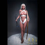 Scarlet Elf Archer sex doll by MyRealDolls featuring realistic face, elf ears, and detailed body for lifelike appearance.
