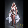 Realistic Scarlet Elf Archer sex doll by MyRealDolls featuring detailed elf costume and lifelike facial features.