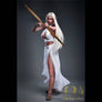 MyRealDolls Scarlet Elf Archer sex doll with detailed facial features, pointed elf ears, and realistic body pose.