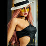 MyRealDolls Selena Petite Sex Doll displaying realistic facial features, blonde hair, and a lifelike body pose.