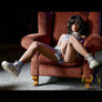 Small MyRealDolls Suki sex doll with realistic facial features and detailed body, designed for intimate companionship.