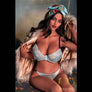 MyRealDolls Venus Curvy sex doll with realistic facial features, curvy body, and detailed skin texture for lifelike appearance.