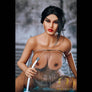 MyRealDolls Yael tall sex doll with realistic facial features, long hair, and life-like body for adult companionship.