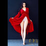 Realistic Yasmin Oriental Sex Doll by MyRealDolls with detailed facial features, long dark hair, and lifelike body.